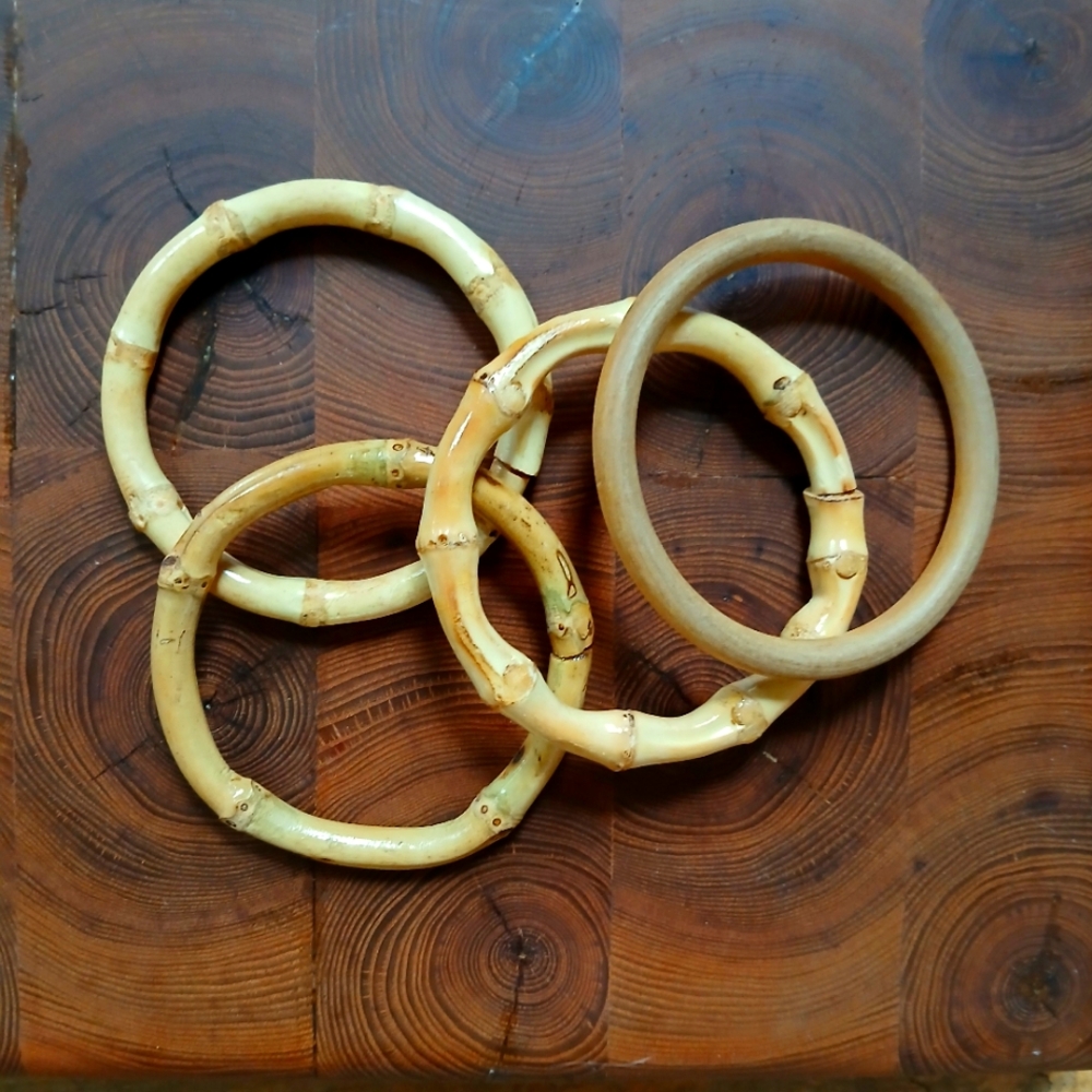 Vintage Wood Bracelets